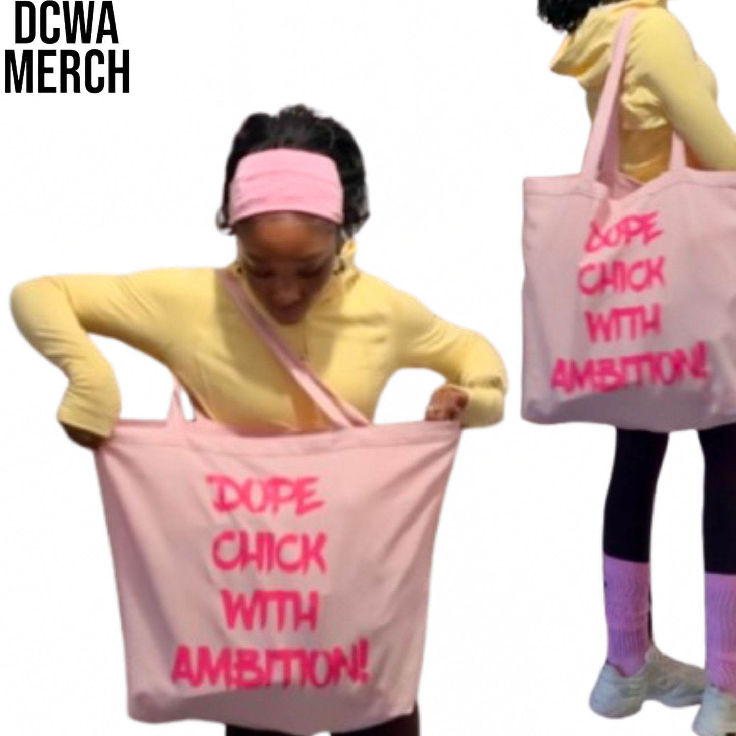 DCWA “ BIG GOALS ” Tote Bag