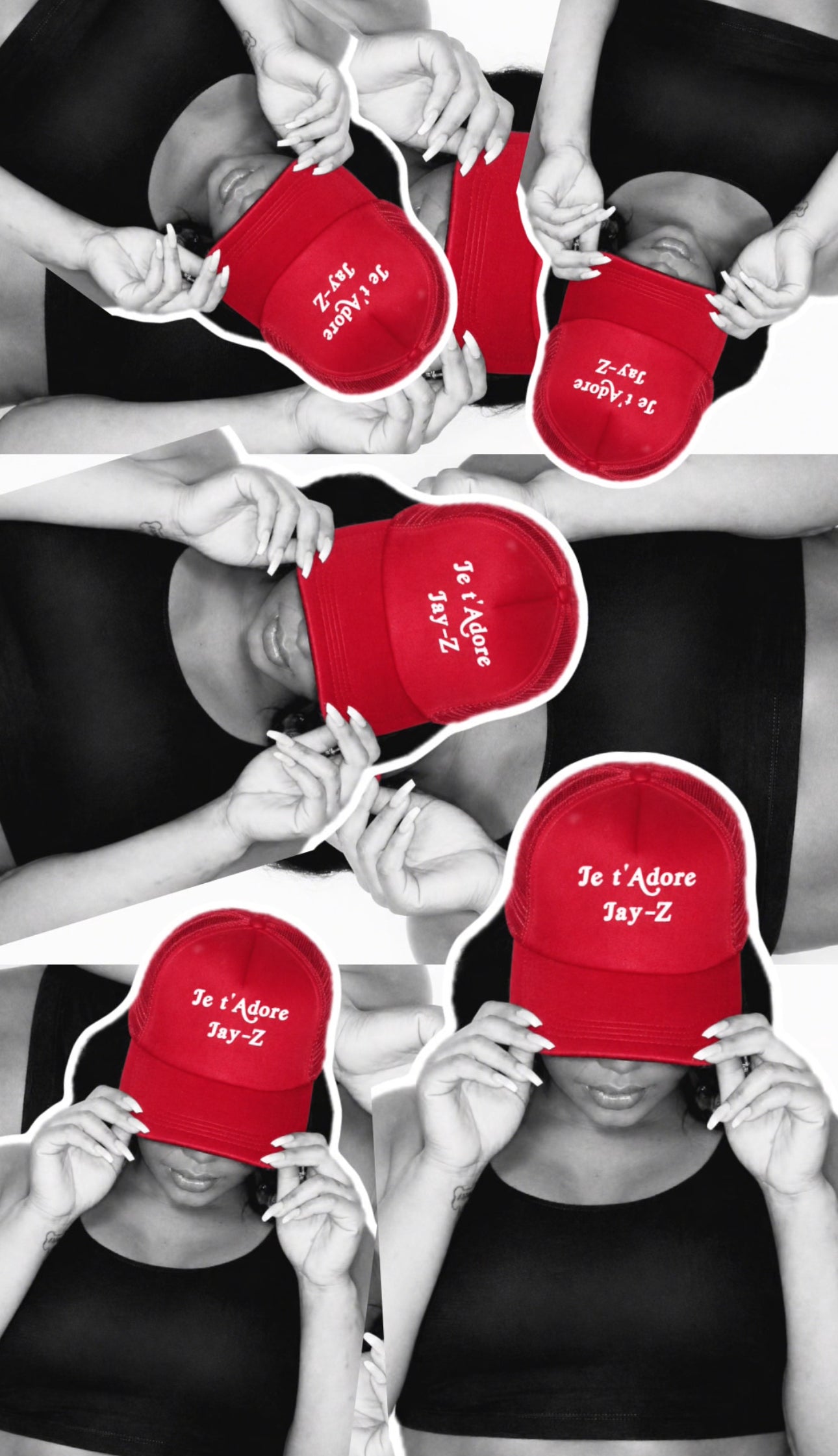 Je T'Adore Tucker Hat